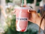 One of Erewhon's most popular smoothies - Hailey Bieber's Strawberry Glaze Skin Smoothie