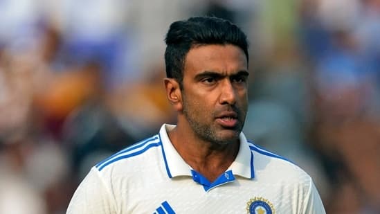 Ravichandran Ashwin in action during India's Test series against England earlier this year