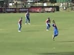 Ravi Bishnoi's catch during 3rd T20I