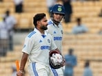 Shubman Gill (33*) and Rishabh Pant (12*) remained unbeaten for India in the final session and will resume batting on Day 3.(PTI)